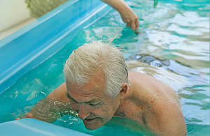 Underwater massage in Estonian Spas